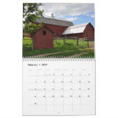 2021 Vermont Barns - Agenda Kalender (Feb 2027)