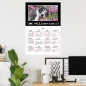 2021 Votre calendrier personnalisé Affiche de phot (Bureau à domicile)