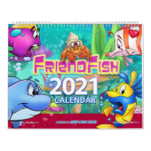 2021 VriendViskalender Kalender (Hoes)
