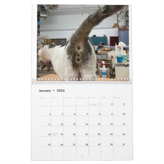 20222 Kat Butt Calendar Kalender (Jan 2026)