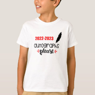 2022-2023 Handtekeningen T-shirt