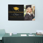 2022 Afstuderen Black Gold High School College Spandoek (Beurs)