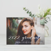 2022 Afstuderen het Afstuderen van de Foto van het Kaart (Staand voorkant)