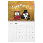 2022 année du calendrier des chouettes (Jan 2027)