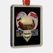 2022 Beauty and Dot.ca Square Memorial Ornament (Rechts)