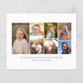 2022 BEGROTING Moderne Manuscript 8 de Uitnodiging (Achterkant)