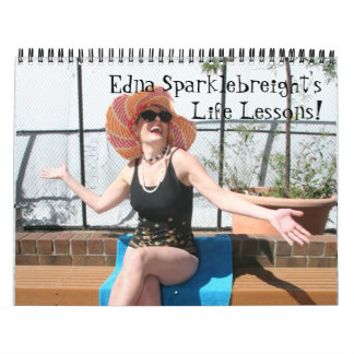 2022 Calendar: Edna Sparklebreight's Life Lessons! Kalender