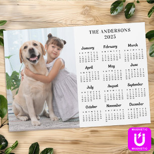 2022 Calendar Pet Dog Kind Custom Photo Magnet Car