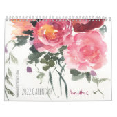 2022 Calendrier moyen de deux pages, Calendrier bl (Protection)