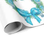 2022 Dragons kerstgember Jar Jars Cadeaupapier (Rol Hoek)