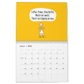 2022 Drôle Comique Calendrier "Insécurité sociale" (Mar 2026)