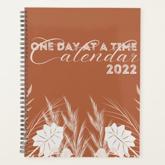 2022 ÉÉN DAG TEGELIJKERTIJD PLANNER (Voorkant)