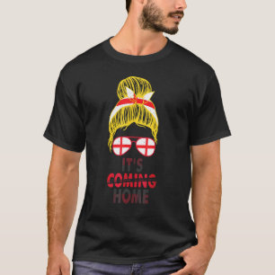 2022 Engeland Football leeuwen haar thuiskomst 2 T-shirt