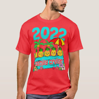 2022 Familie Cruise Mannen Vrouwen jongens meisjes T-shirt
