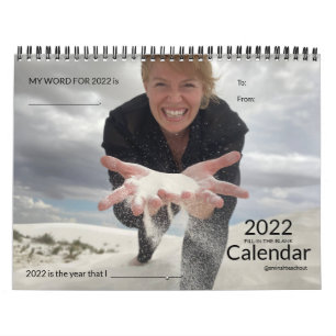 2022 Fill-in-the-blanks Agenda Kalender
