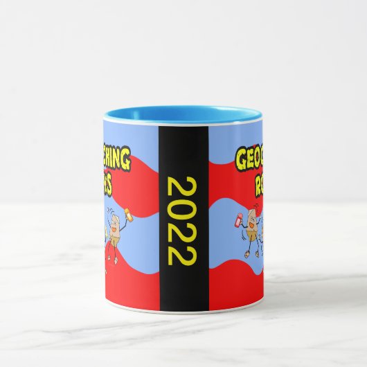 2022 Géocaching Rocks Mug (Centre)