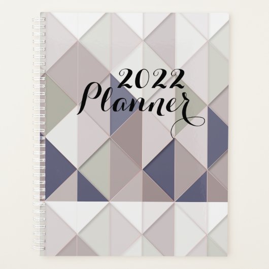 2022 Geometrische ontwerpplanner Planner (Voorkant)
