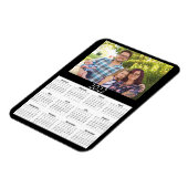 2022 Gepersonaliseerd Photo Calendar Mini Magnet Magneet (Linkerzijde)