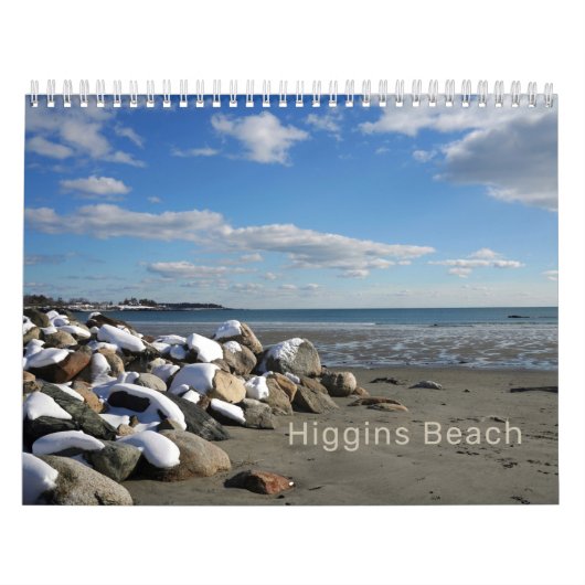 2022 Higgins Beach Maine Photography Calendar Kalender (Hoes)