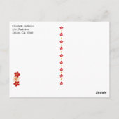 2022 Jaar van het Briefkaart van de Tijger (Achterkant)