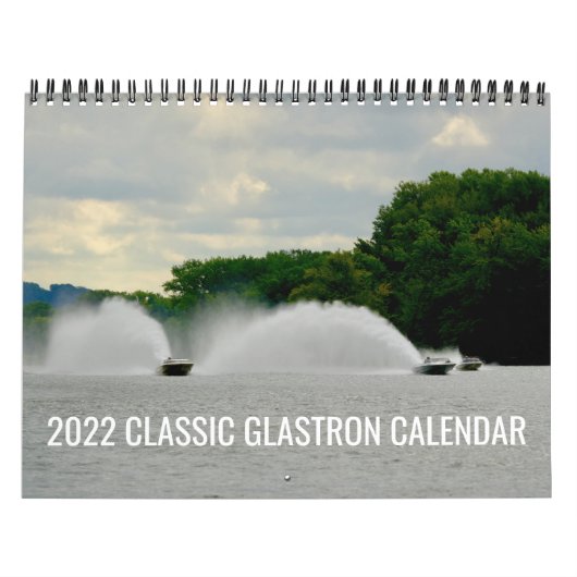 2022 Klassieke Glastron-kalender Kalender (Hoes)