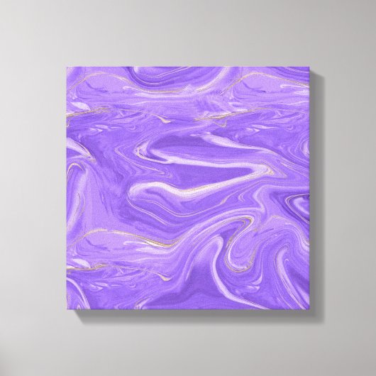 2022 kleur van het jaar in marmer canvas afdruk (Voorkant)