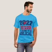 2022 MIDTERMS RED WAVE BIBLICAL T-SHIRT (Voorkant volledig)