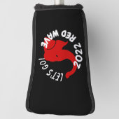 2022 MIDTERMS RED WAVE LET'S GO GOLFHEADCOVER (Draai 90)