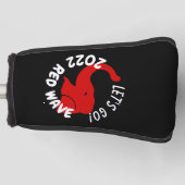 2022 MIDTERMS RED WAVE LET'S GO GOLFHEADCOVER (Voorkant)