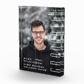 2022 Moderne Manuscript Guy Trendy Afstuderen Fotoblokken (Rechts)