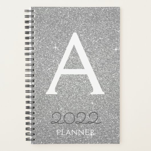 2022 Monogramme Paillettes Argentées (Devant)