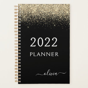 2022 Or Glitter Paillettes Noir Glam Monogramme