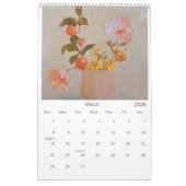 2022: Peintures de Piya Samant Calendrier (Mar 2026)