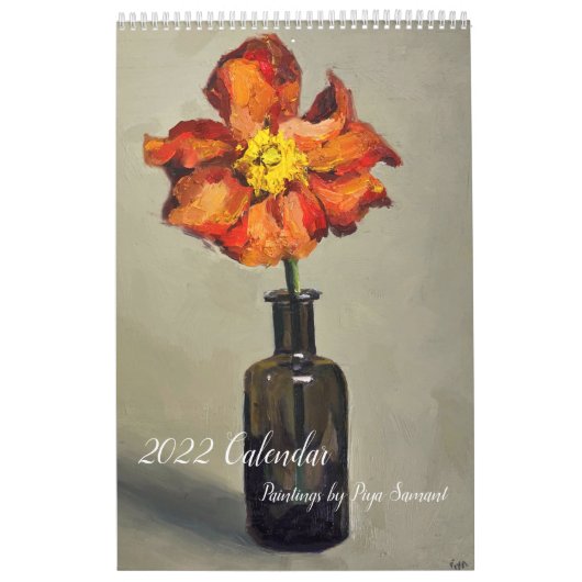 2022: Peintures de Piya Samant Calendrier (Protection)