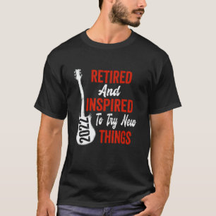 2022 Pensioenfeest Met Pensioen En Geïnspireerd Om T-shirt