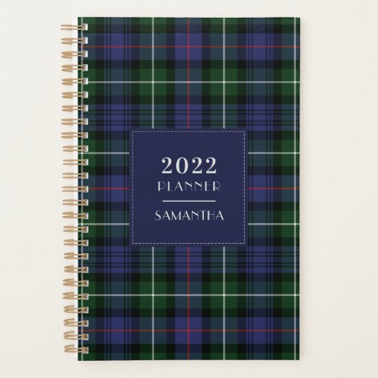 2022 Plaid Tartan Clan MacKenzie (Devant)