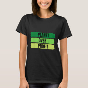 2022 Planet Over Profit Jour des terres T-shirt Vi