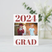 2022 Rood 2 Foto Afstudeerder bekendmaking (Staand voorkant)