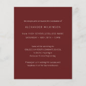 2022 Rood 2 Foto Afstudeerder bekendmaking (Achterkant)