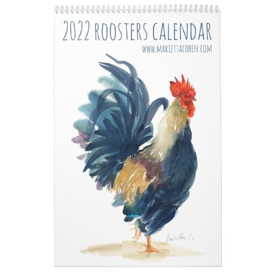 2022 Roosters Agenda Kalender (Hoes)