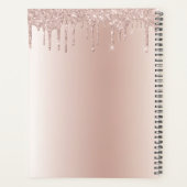 2022 Rose Gold - Parties scintillant fille rose pâ (Dos)