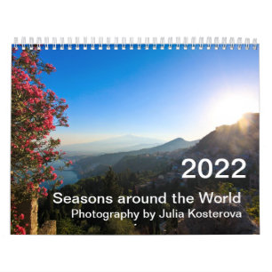 2022 Saisons Autour Du Calendrier Mondial