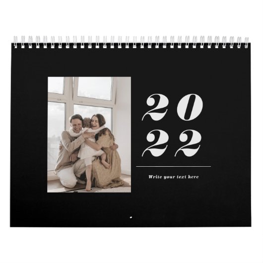 2022 schone, minimalistische, moderne, stijlvolle  kalender (Hoes)