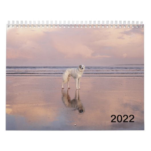 2022 Silken Windhounds (staande) Kalender (Hoes)