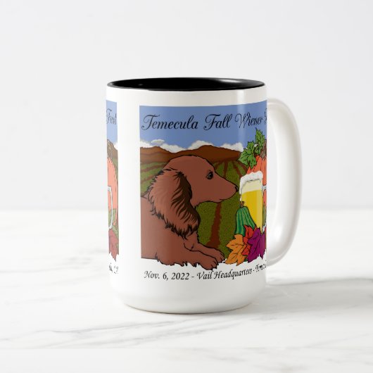 2022 Temecula Herfst Wiener Fest - Mokken & bekert (Voorkant rechts)