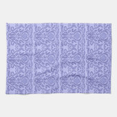 2022 Ver Peri Periwinkle Damask Old World Theedoek (Horizontaal)