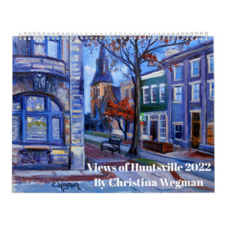 2022 Vues du calendrier Huntsville