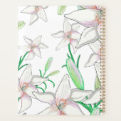 2022 Witte Lilies Planner (Achterkant)