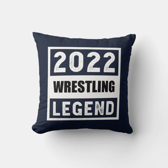 2022 Wrestling Legend Gift Kussen (Voorkant)