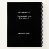 2023 2024 2025 2026 Agenda Aangepaste foto Modern  (Achterkant)